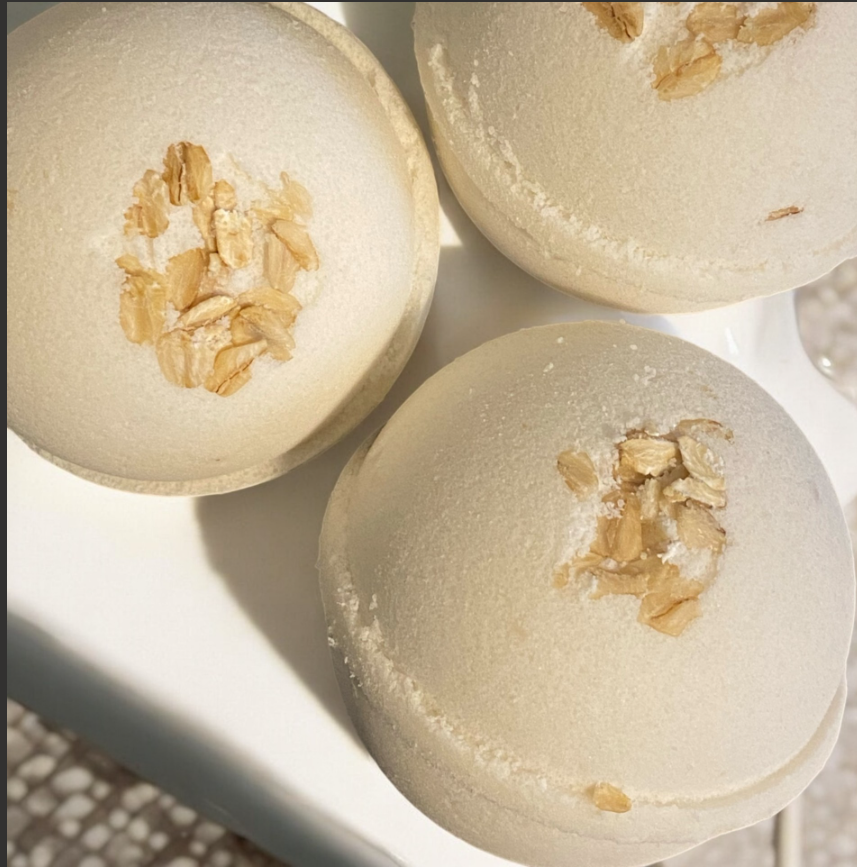 Oatmeal Milk  Bath Bomb