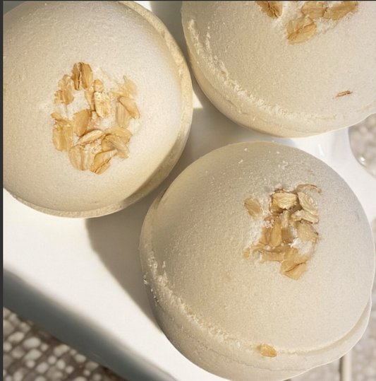 Oatmeal Milk  Bath Bomb