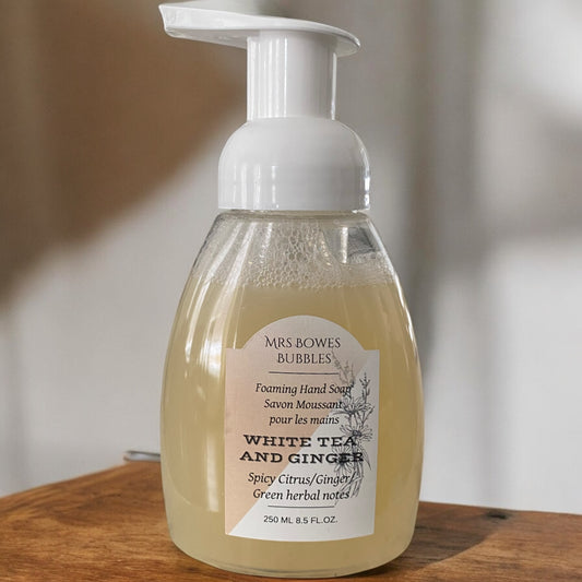 Foaming Hand Soap White tea and Ginger