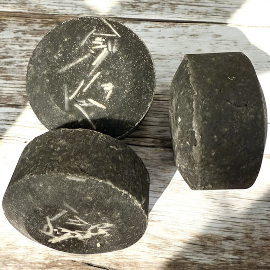 Charcoal and Clay Shampoo Bar