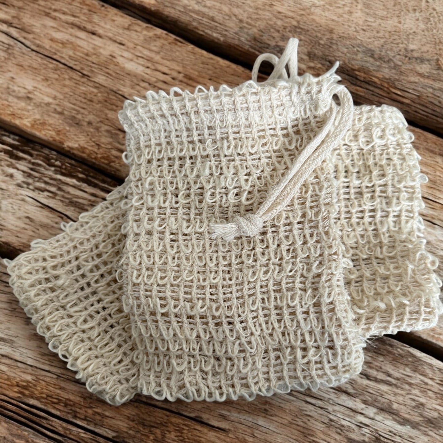 Organic Sisal Soap Bag