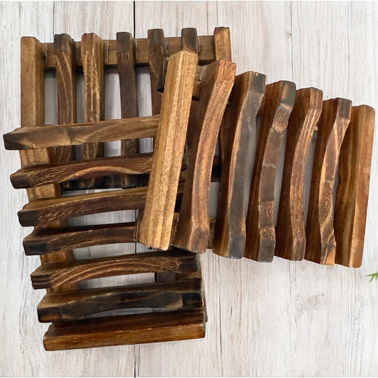 Handmade Natural Wooden Soap Holder